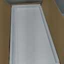 WOPITUES Floating Shelves for Wall with Cube Shelf, Wall Shelves with Metal Rail for Decor, Bathroom Organizers and Storage, Over Toilet Shelves for Bathroom, Toilet Paper-White&Gold (15.7 inch)