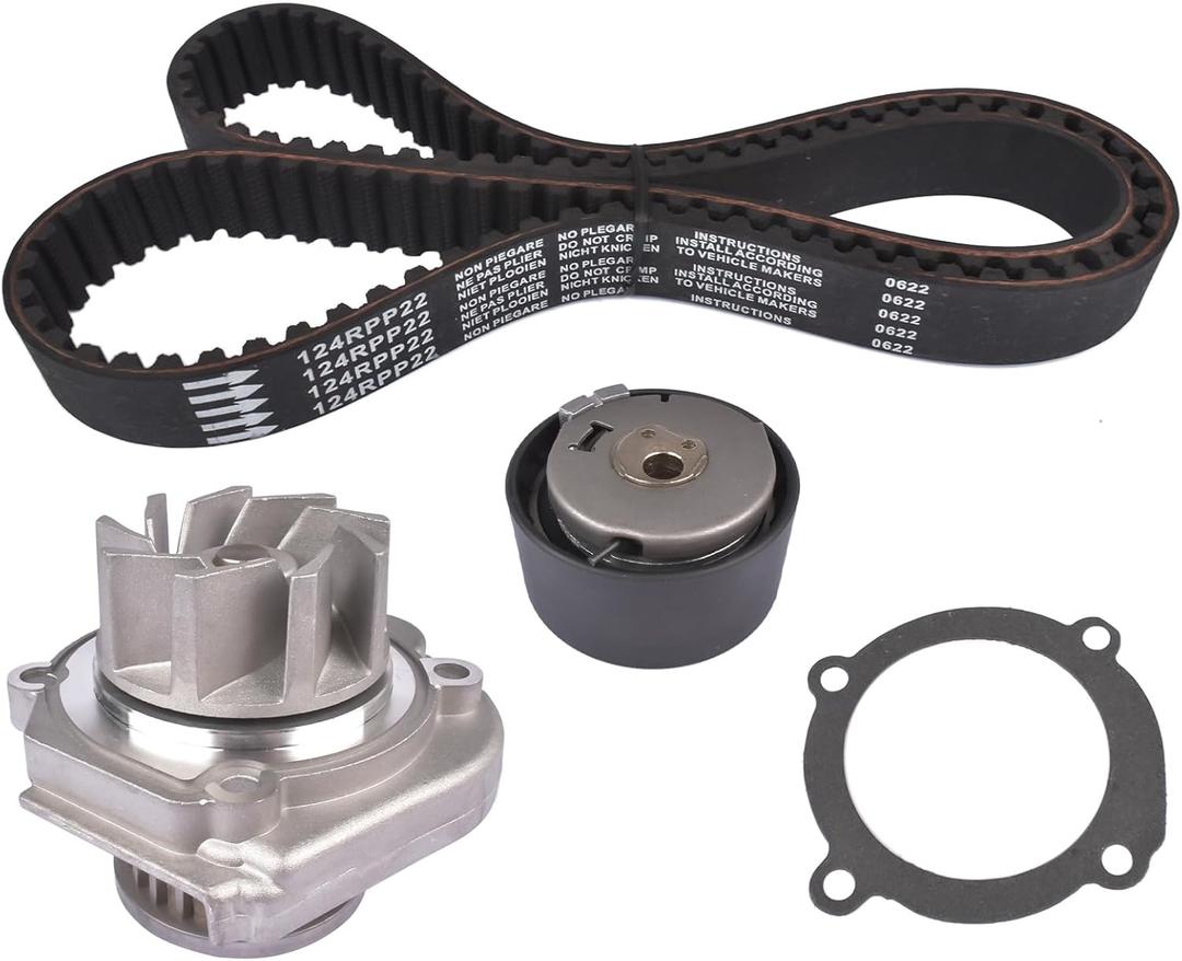 Engine Timing Belt Water Pump Kit Replacement for 2012-2017 Fiat 500 500L Dodge Dart 68291913AA 4893386AA