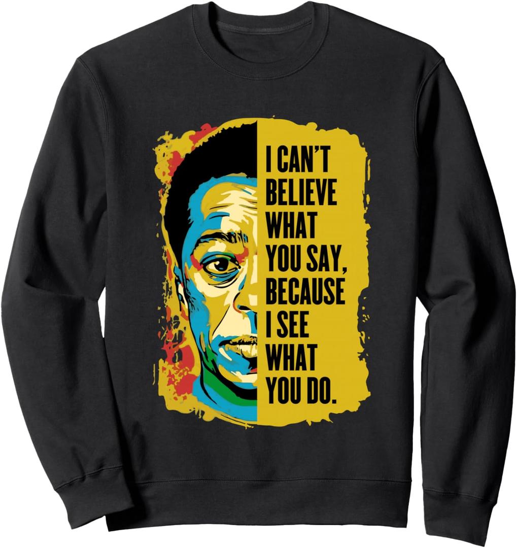 James Baldwin Graffiti Art Juneteenth Black History Month Sweatshirt