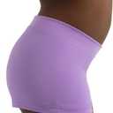 Capezio Girls' Boy Cut Low Rise Short (Purple)