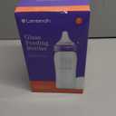 Lansinoh Anti-Colic Glass Baby Bottles, 8 Ounces, 4 Count Bottles for Feeding, Baby Essentials, Includes 4 Medium Flow Nipples, Size M