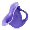 Newborn Baby Potty- the Diaper-Free Solution for Indoor & Outdoor Elimination Communication; Cute Fish Design (Purple)