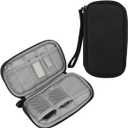 USB Flash Drive Holder Organizer Compact Electronics Travel Pouch Shockproof Bag Lightweight for Backpack Protect Your Devices