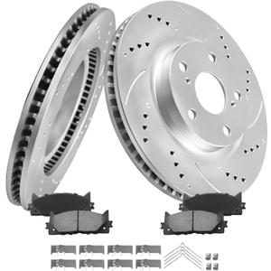 Front Rotors Compatible with Tucson [ 2010-2015 ] Brake Rotor Kit