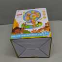 Toys for 1 2 3 Years Old Boys Girls, Musical Spin & Sing Alphabet Zoo with Lights & Sounds, Learning Educational Toys for Toddler 1-3, Christmas Birthday Gifts for Baby Kids Age 6-9-12-18 Months (Blue)