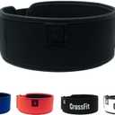 2POOD 4" Weightlifting Belt | CrossFit Weightlifting Belt | 4-inch Wide and Built for Support, Flexibility, and The Ability to Cross Train Easily (S, Black)