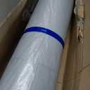 Crawl Space Vapor Barrier Kit 10 ft x 100 ft, 10 Mil Thick Plastic Sheeting with 2 in x 65 ft Sealing Tape, Black & White Poly Film for Crawlspace Encapsulation & Ground Moisture Control