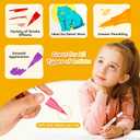 Paint Marker, 96-Colors Dual Tip Fabric Markers, Large Markers Bulk with a Box, Washable pens for Book Cards Drawing Rock Painting, Home Classroom School Supplies for Kids Adults Students Teachers