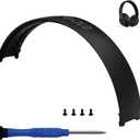 Studio 3 Headband Replacement Top Headband Replacement Head Band Parts Accessories Repair Kit Compatible with Studio 3.0 A1914 Wireless Studio 2.0 Wireless Headphones (Matte Black)