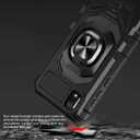 for Cloud Stratus C7 Case, with Tempered Glass Screen Protector Heavy Duty Protection Technology Built-in Kickstand Rugged Shockproof Protective Phone Case for Cloud Stratus C7,(Black)