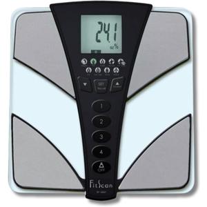 FitScan BC-585F - Japan Technology Multi-Frequency Body Composition Monitor - Smart Digital InBody Scale with Fat, Muscle Mass, BMI, Caloric Intake, Metabolism, and Visceral Fat Tracker