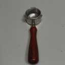 MHW-3BOMBER 54mm Bottomless Portafilter Fits Breville Barista Express, BES870XL, BES878, BES880, 3-Ears Espresso Portafilter with Filter Basket for 54mm Breville Machines, Wood Handle, BP7118B