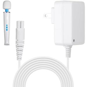 SigeIy HV-270 Charger Replacement Compatible with Hitachi Magic Wand HV-270 Rechargeable Cordless Neck Massager Power Adapter ﻿