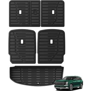 SMABEE Cargo Liner & Backrest Mat for Hyundai Palisade 2026 7 Seats