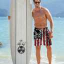 Goodstoworld Mens Swim Trunks with Compression Liner 9'' Inseam Quick Dry Swimsuit Shorts M-3XL (XL)