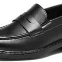 GINNI Boys Dress Shoes Slip-On Loafers Comfortable Lightweight Wedding Church Shoes for Toddler/Little Kid/Big Kid 12