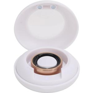 Yunseity Smart Health Ring, Sleep Monitoring Rechargeable IP68 Waterproof Fitness Tracker Smart Ring Step Counting with APP for Men for Birthday Gift