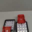 MtiolHig 2PCS Cordless LED Work Light Compatible with Milwaukee 18v Battery,112W 11200 Lumens Battery Powered LED Flood Light Only, with USB & Type-C Charging for Emergency, Workshop, Outdoor