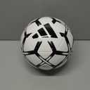 adidas Starlancer Club Soccer Ball (5, White/Black)