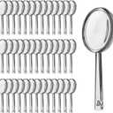 OBTANIM 40 Pack Mini Handheld Magnifying Glasses Plastic Portable Hand Lens 5X Reading Magnifier for Senior and Kids Home Outdoor Use