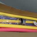 18 Pcs Pool Swim Noodles with Tapes 1.5 X 30 Inch Colorful Pool Jumbo Foam DIY Foam Noodle Toy Swords Kids Bulk Party Favors Supplies