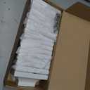 8pcs Post 2" Aluminum Deck Post Base Cover, Post Skirt, Handrail, Stair, Porch, Deck Railing Base Brackets Covers (White)