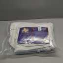 TEXAS LINEN CO. 100% Organic Cotton Sheets Twin XL Size - 3 PC Organic Cotton Percale Sheets Twin XL Set (White), Soft, Crisp, Cooling Bedsheets, 16" Deep Pocket Hotel Bedding - GOTS Certified