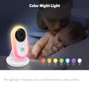 LeapFrog LF2415 Baby Monitor, 5 IPS LCD Screen, 1000ft Range, Night Vision, Soothing Lullabies, NightLight, 2-Way Audio, Temperature Sensor, SecureTransmission No WiFi