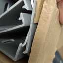 ZhiYo 2x2in Server Rack Cable Management, 6.6ft Cable Duct Cable Raceway Kit, Electrically Safe PVC for Network Cable Management, Open Slot Wire Raceway for Computer Under Desk, Wire Duct Grey