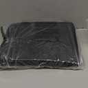 File Organizer, Fireproof File Box with Lids, Important Document Organizer Box with Lock, Portable File Folder Organizer with Handle (Black 1 Layer)