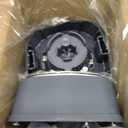 Gardner Pet Automatic Dog Water Dispenser Gravity Stainless Steel Water Waterer Feeder, 100% BPA-Free Large Capacity Water Feeding Bowls for Medium & Large-Sized Dogs Cats Other Pets -(1 Gallon) (Dark Grey)