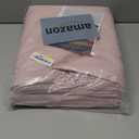 BGment Full Blackout Curtains with Thermal Insulation Liner Curtains 90 Inches Long, Rod Pocket and Back Tab Double Layer Room Darkening Window Curtain for Bedroom(52 x 90 Inch, 2 Panels, Pink)