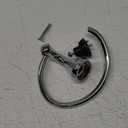 Moen YB2886CH Eva Bathroom Hand Towel Ring, Chrome (1 Count (Pack of 1))