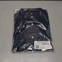 Amazon Essentials Men's Long-Sleeve Regular-fit Stretch Poplin Shirt (Blue, S)