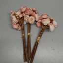 Floroom Ranunculus Artificial Flowers 18 Pcs Dusty Rose Faux Silk Mini Ranunculus Bulk Fake Wedding Filler Flowers for DIY Bouquets, Centerpieces, Bridal Shower Decorations & Arrangements