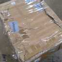 DWVO 70.8" Large Dining Table for 6-8 People, Modern Rectangular Wooden Dining Table, Rustic Kitchen Table with Heavy Duty Metal Gold Legs for Dining Room