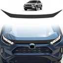 TripleAliners Hood Deflector Protector Compatible with 2019-2025 Toyota RAV4 Accessories Hood Protector TPE Bug Deflector Shield Replacement for RAV4 2025 2024 2023 2022-2019