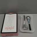 Pfefe Ice Globes Facial Skin Care Tools for Women Face Eyes, Stainless Steel Face Beauty Cryo Sticks for Girls Ladies, Cooling Spa Globes Cold Roller with Storage Case