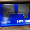 JC Whitney Set of 4 Front and Rear Mud Flaps Splash Guards