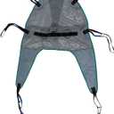 Patient Aid Full Body Divided Leg Sling - Easy-to-Wash Mesh Fabric for Bathing and Toileting - Comfy Safe Lifting for The Elderly and Non-Weight Bearing - Medium, 225lb. Maximum Carrying Capacity