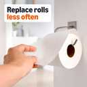 Amazon Basics 1000 Sheet 1-Ply Bath Tissue, 48 Rolls (4 Packs of 12), Septic Safe