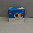 Tapo 2K Pan/Tilt Security Camera for Baby Monitor, Dog Camera w/Motion Detection, 2-Way Audio Siren, Night Vision, Cloud&SD Card Storage, Works w/Alexa & Google Assistant, 2-Pack (Tapo C210P2)