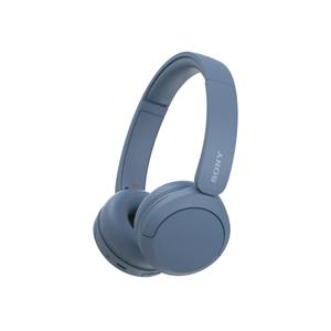 Sony WH-CH520 Wireless Headphones Bluetooth On-Ear Headset with Microphone and up to 50 Hours Battery Life with Quick Charging, Blue
