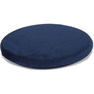 Sigmat 13In Round Stool Cushion Memory Foam Small Chair Cushion Navy