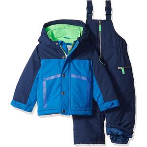 Carter's Boys' Heavyweight 2-Piece Skisuit Snowsuit (House Blue/Current Navy), Size: 12 Months