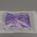 Men's Formal Tuxedo Banded Pre-Tied Bow Tie Set (Lavender)