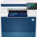 HP Color LaserJet Pro MFP 4301fdn Printer, Print, Scan, Copy, Fax, Fast, Easy setup, Mobile printing, Advanced security, Best-for-small teams. Ethernet & USB only. Not Wireless. 16.6 x 17.1 x 15.1 in.