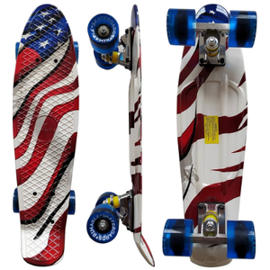 RIMABLE Complete 22 Inches Skateboard, AMERICA