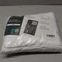 LuxClub 4 PC Full Sheet Set, Deep Pockets Wrinkle Free Cooling Bed Sheets Hotel Bedding for Women, Men, Kids & Teens, Includes 1 Fitted Sheet, 1 Flat Sheet and 2 Pillowcases-Soft White