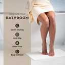 TOSORO - Stone Bath Mat Diatomaceous Earth Shower Mat Non-Slip Super Absorbent Diatomite Stone Bath Mats for Bathroom Floor Quick Drying Natural Easy to Clean (23.5 x 15) - Sandstone